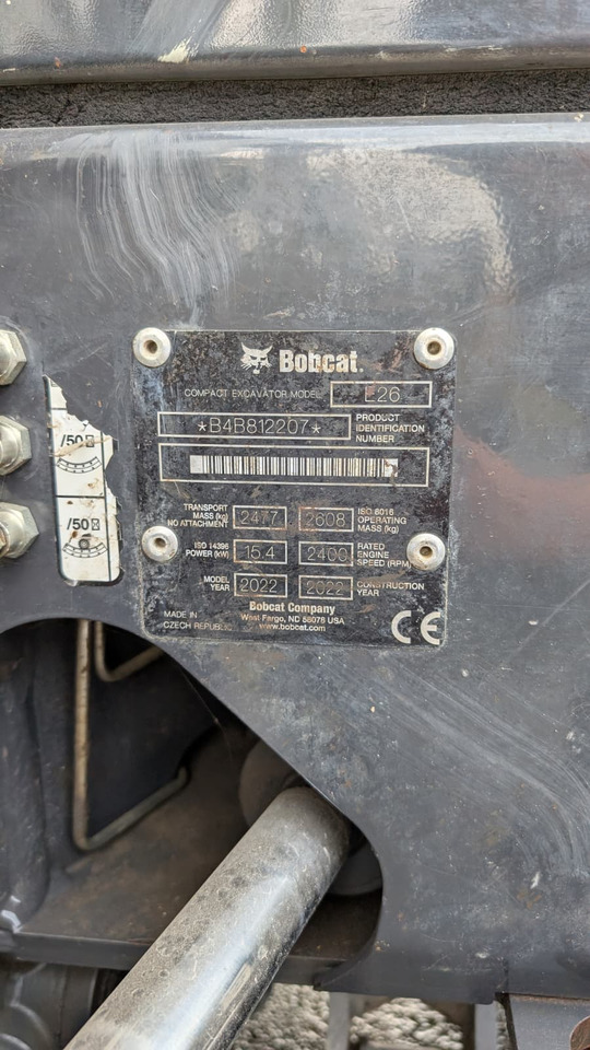 BOBCAT E 26 - Minigrävmaskin: bild 5 BOBCAT E 26 - Minigrävmaskin: bild 5