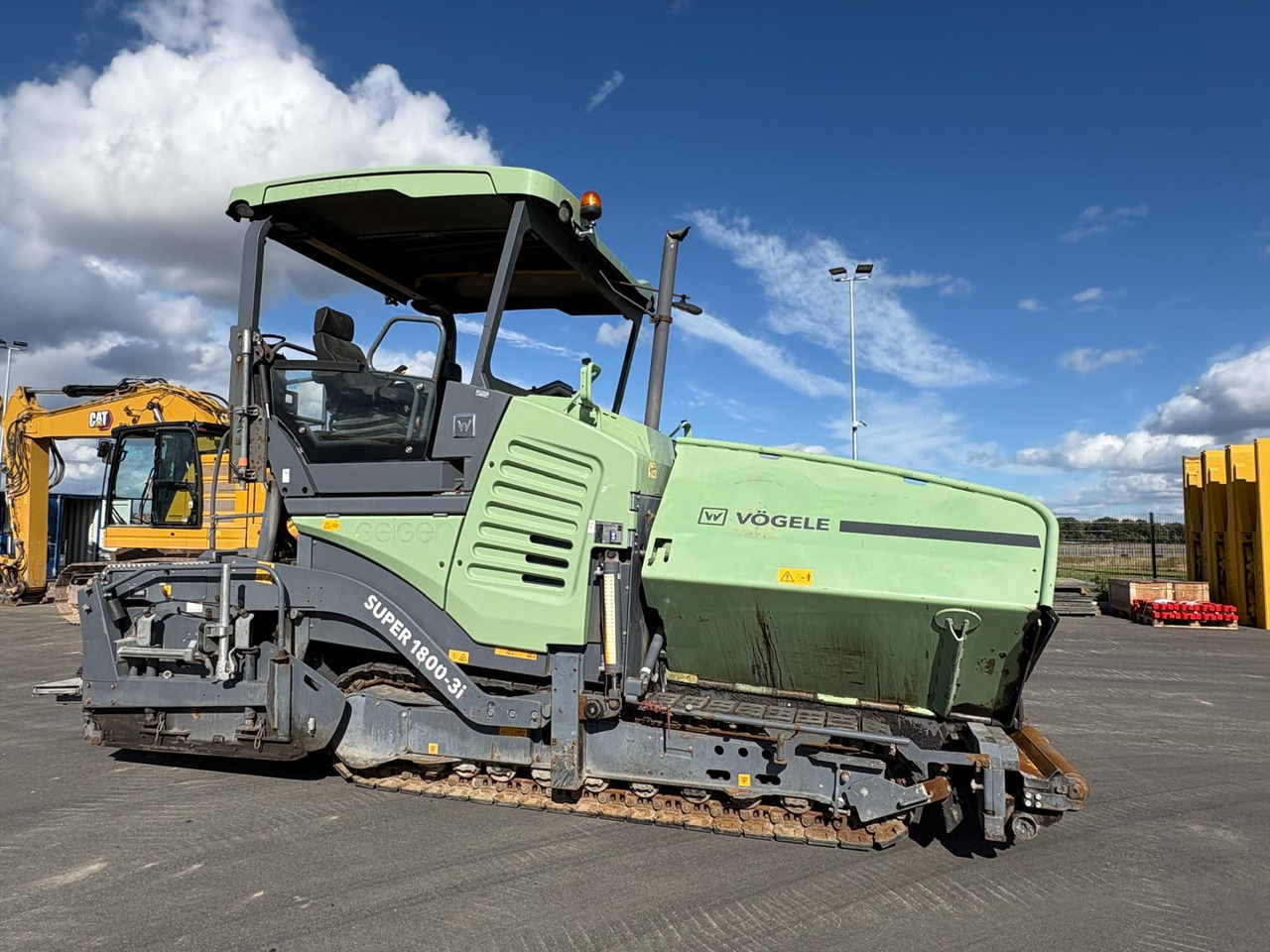 VÖGELE SUPER 1800-3i - Asfaltläggare: bild 4 VÖGELE SUPER 1800-3i - Asfaltläggare: bild 4