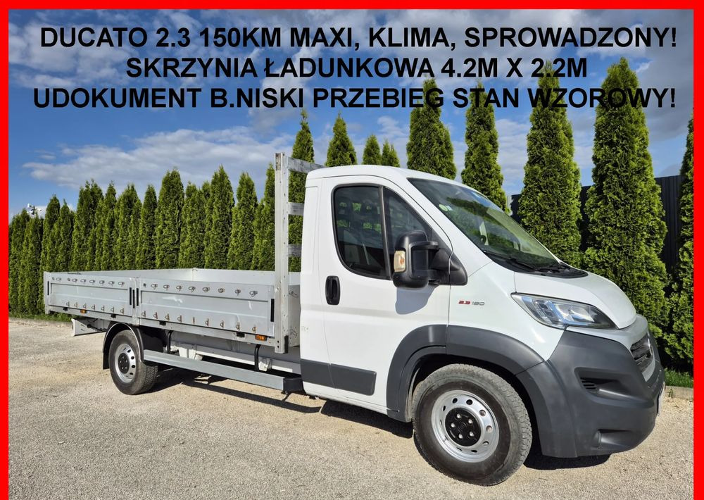 Fiat DUCATO 2.3 150KM MAXI - Transportbil med flak: bild 2 Fiat DUCATO 2.3 150KM MAXI - Transportbil med flak: bild 2
