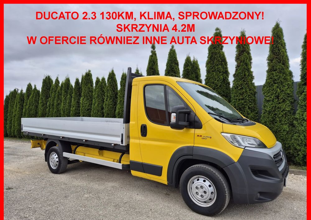 Fiat Ducato 2.3 130KM - Transportbil med flak: bild 1 Fiat Ducato 2.3 130KM - Transportbil med flak: bild 1