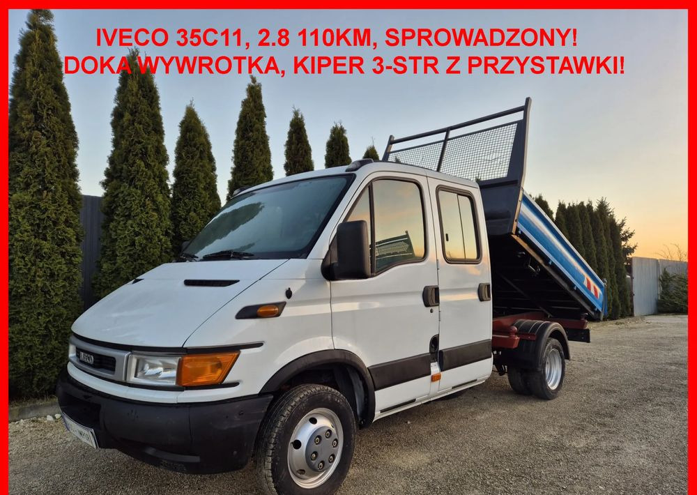 Iveco 35C11 2.8 110KM Zwykła Pompa Brygadówka - Transportbil med tippflak: bild 2 Iveco 35C11 2.8 110KM Zwykła Pompa Brygadówka - Transportbil med tippflak: bild 2