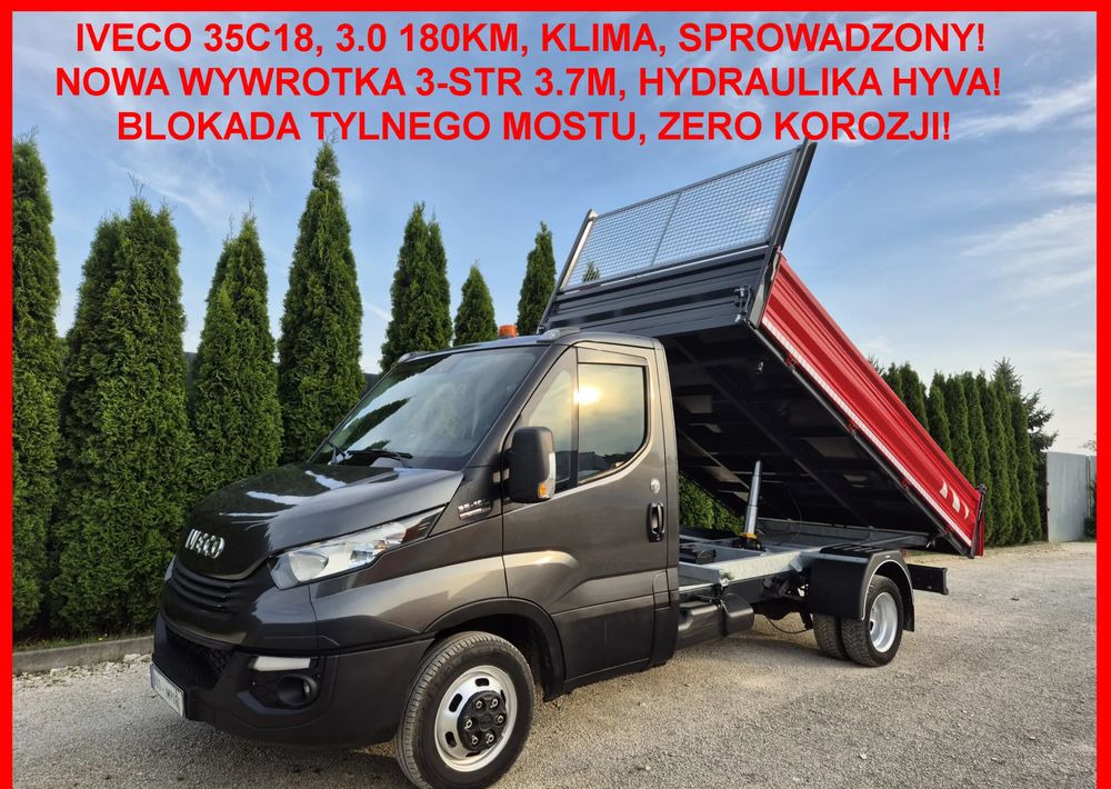 Iveco 35C18 3.0 180KM - Transportbil med tippflak: bild 2 Iveco 35C18 3.0 180KM - Transportbil med tippflak: bild 2