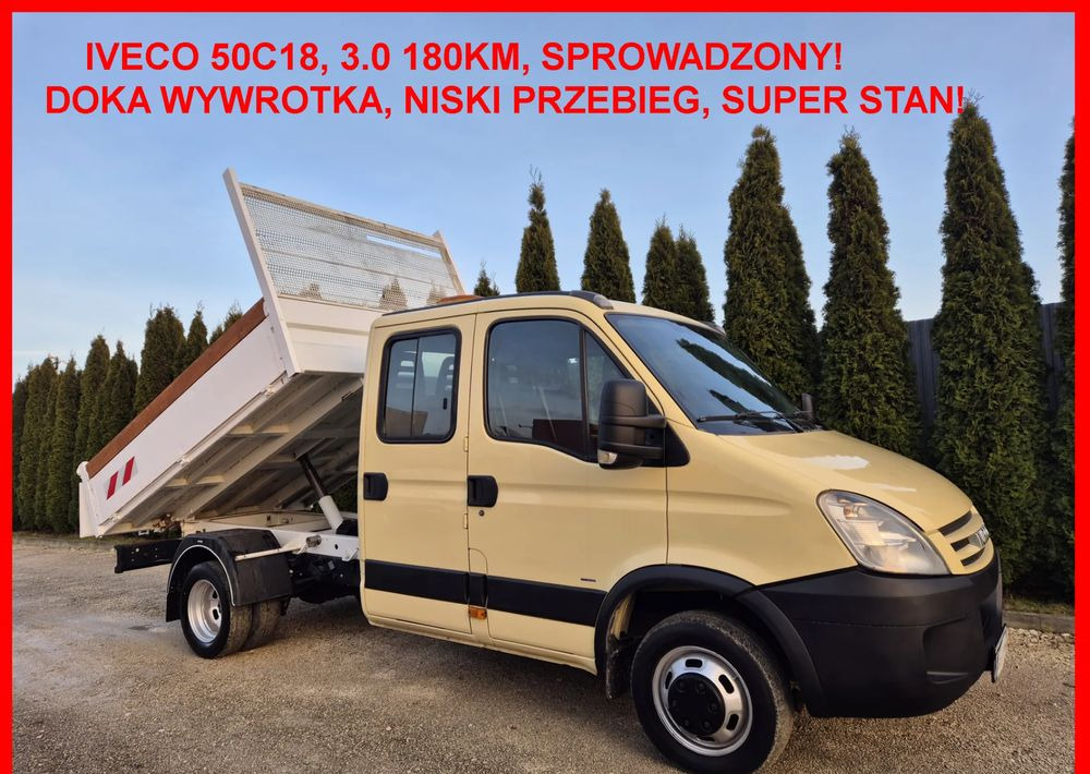 Iveco 50C18 3.0 180KM brygadówka/ - Transportbil med tippflak: bild 1 Iveco 50C18 3.0 180KM brygadówka/ - Transportbil med tippflak: bild 1