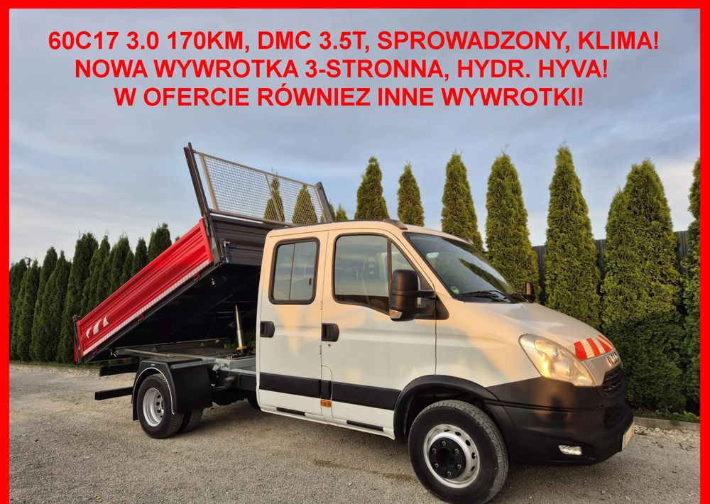 Iveco 60c17 50C15 35C15 / 3.0 170KM - Transportbil med tippflak: bild 1 Iveco 60c17 50C15 35C15 / 3.0 170KM - Transportbil med tippflak: bild 1