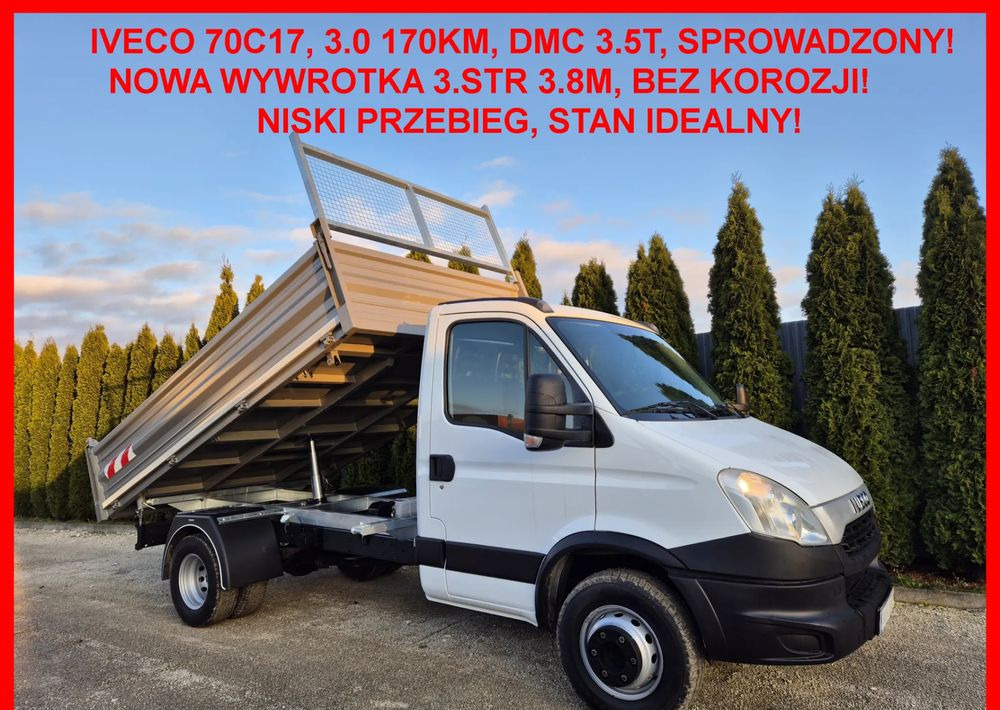 Iveco 70c17 3.0 170KM/ Nowy Kiper 3.8m/ - Transportbil med tippflak: bild 1 Iveco 70c17 3.0 170KM/ Nowy Kiper 3.8m/ - Transportbil med tippflak: bild 1