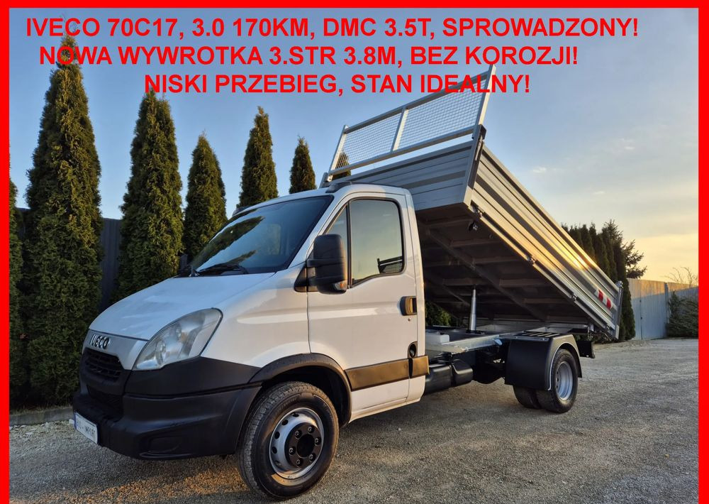 Iveco 70c17 3.0 170KM/ Nowy Kiper 3.8m/ - Transportbil med tippflak: bild 2 Iveco 70c17 3.0 170KM/ Nowy Kiper 3.8m/ - Transportbil med tippflak: bild 2