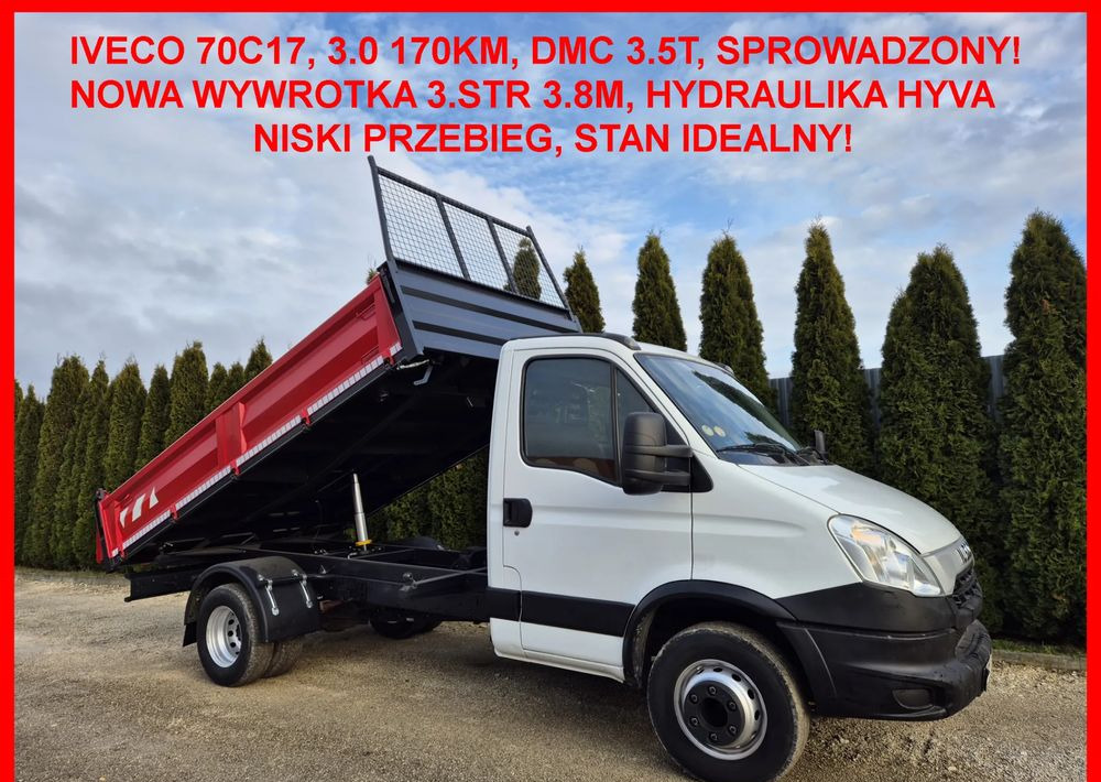 Iveco 70c17 3.0 170KM/ Wywrotka 3-str/ - Transportbil med tippflak: bild 1 Iveco 70c17 3.0 170KM/ Wywrotka 3-str/ - Transportbil med tippflak: bild 1