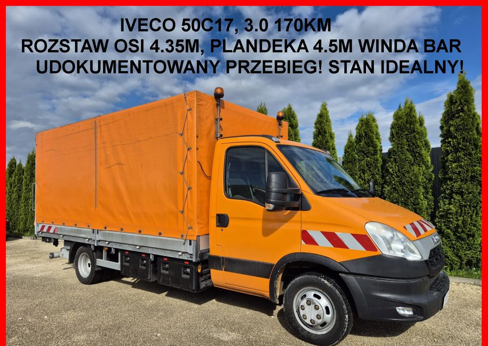 Iveco IVECO 50C17 3.0 170KM, 35c15 - Transportbil med flak: bild 1 Iveco IVECO 50C17 3.0 170KM, 35c15 - Transportbil med flak: bild 1