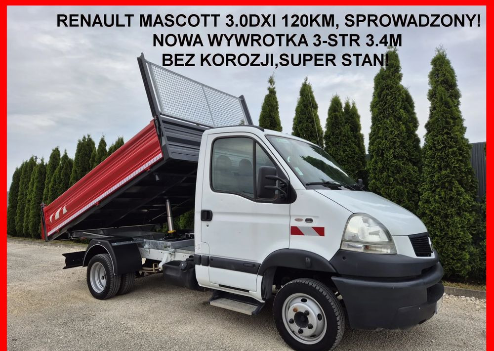 Renault Mascott 3.0Dxi - Transportbil med tippflak: bild 1 Renault Mascott 3.0Dxi - Transportbil med tippflak: bild 1