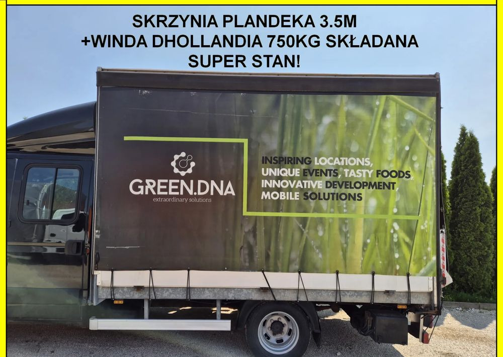 Skrzynia plandeka Firanka 3.5m winda Dhollandia 750kg składana, Iveco, Super stan! - Kapell växelflak: bild 1 Skrzynia plandeka Firanka 3.5m winda Dhollandia 750kg składana, Iveco, Super stan! - Kapell växelflak: bild 1