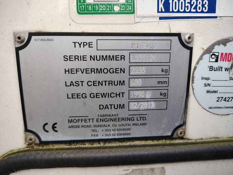 Påhängstruck Moffet M4 20.1: bild 12 Påhängstruck Moffet M4 20.1: bild 12