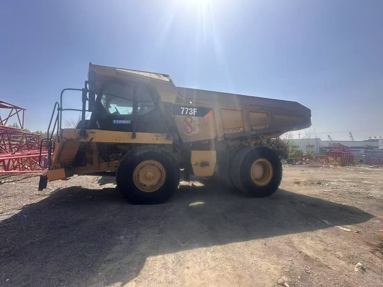 CATERPILLAR 773F - Ramstyrd dumper: bild 1 CATERPILLAR 773F - Ramstyrd dumper: bild 1