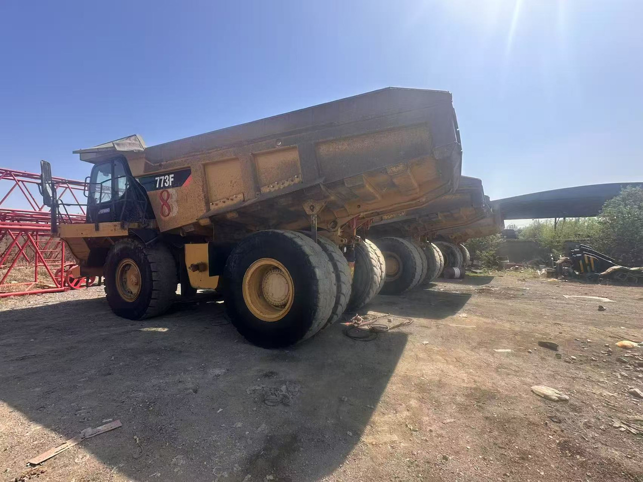 CATERPILLAR 773F - Ramstyrd dumper: bild 2 CATERPILLAR 773F - Ramstyrd dumper: bild 2