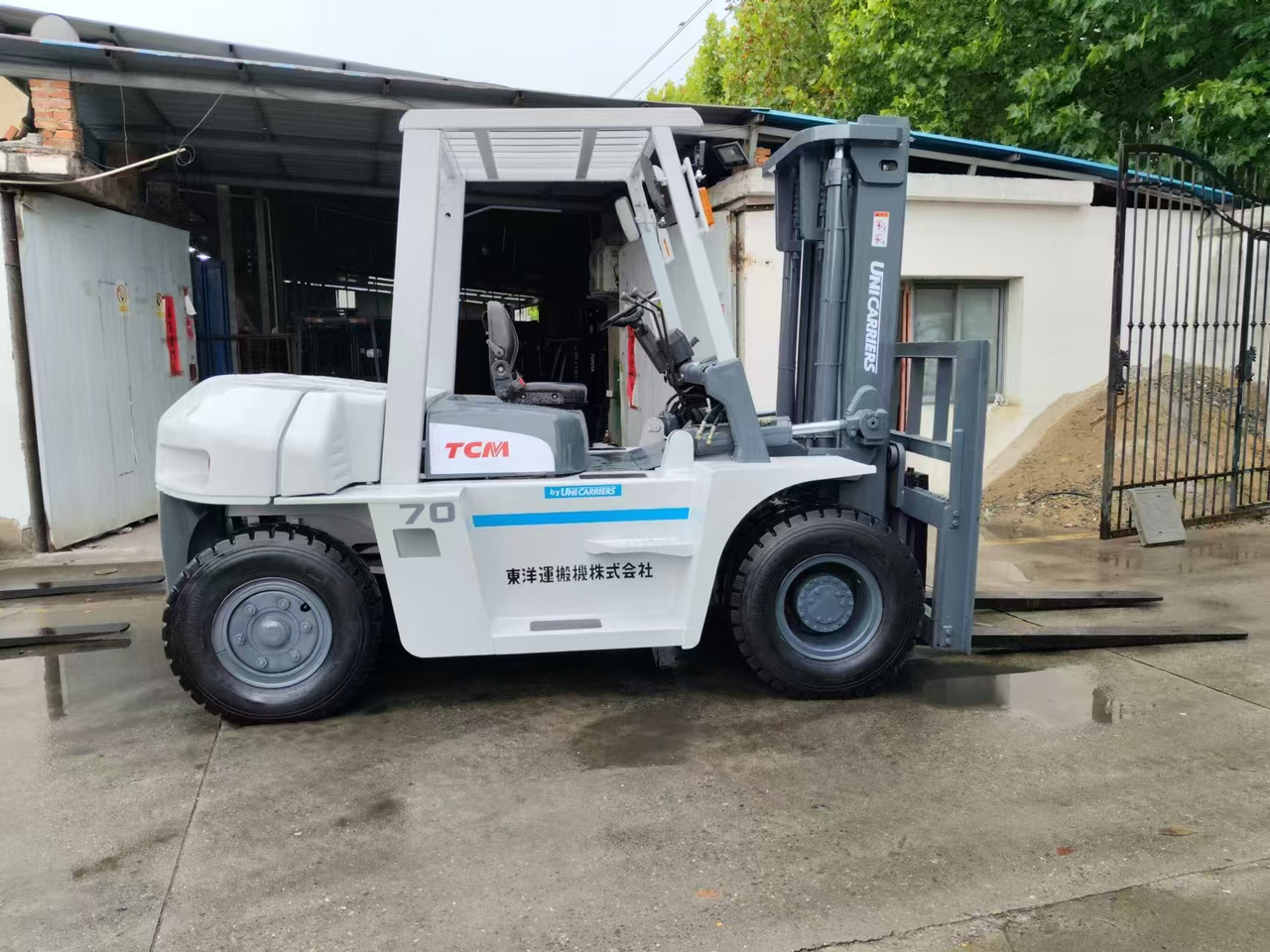 TCM FD70 japan brand 7 ton forklift used Customizable mast clamp side shift - Dieseltruck: bild 1 TCM FD70 japan brand 7 ton forklift used Customizable mast clamp side shift - Dieseltruck: bild 1