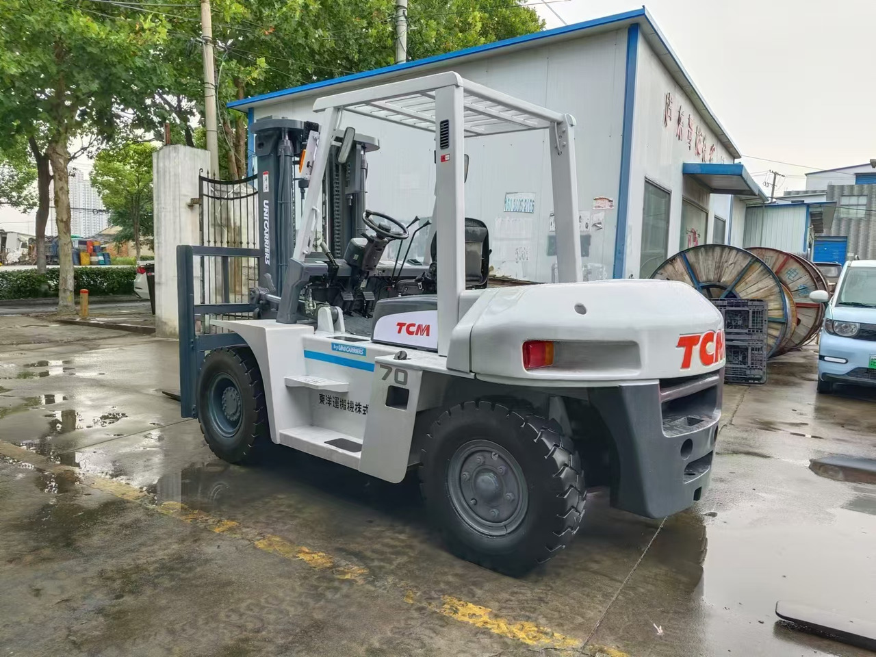 TCM FD70 japan brand 7 ton forklift used Customizable mast clamp side shift - Dieseltruck: bild 2 TCM FD70 japan brand 7 ton forklift used Customizable mast clamp side shift - Dieseltruck: bild 2