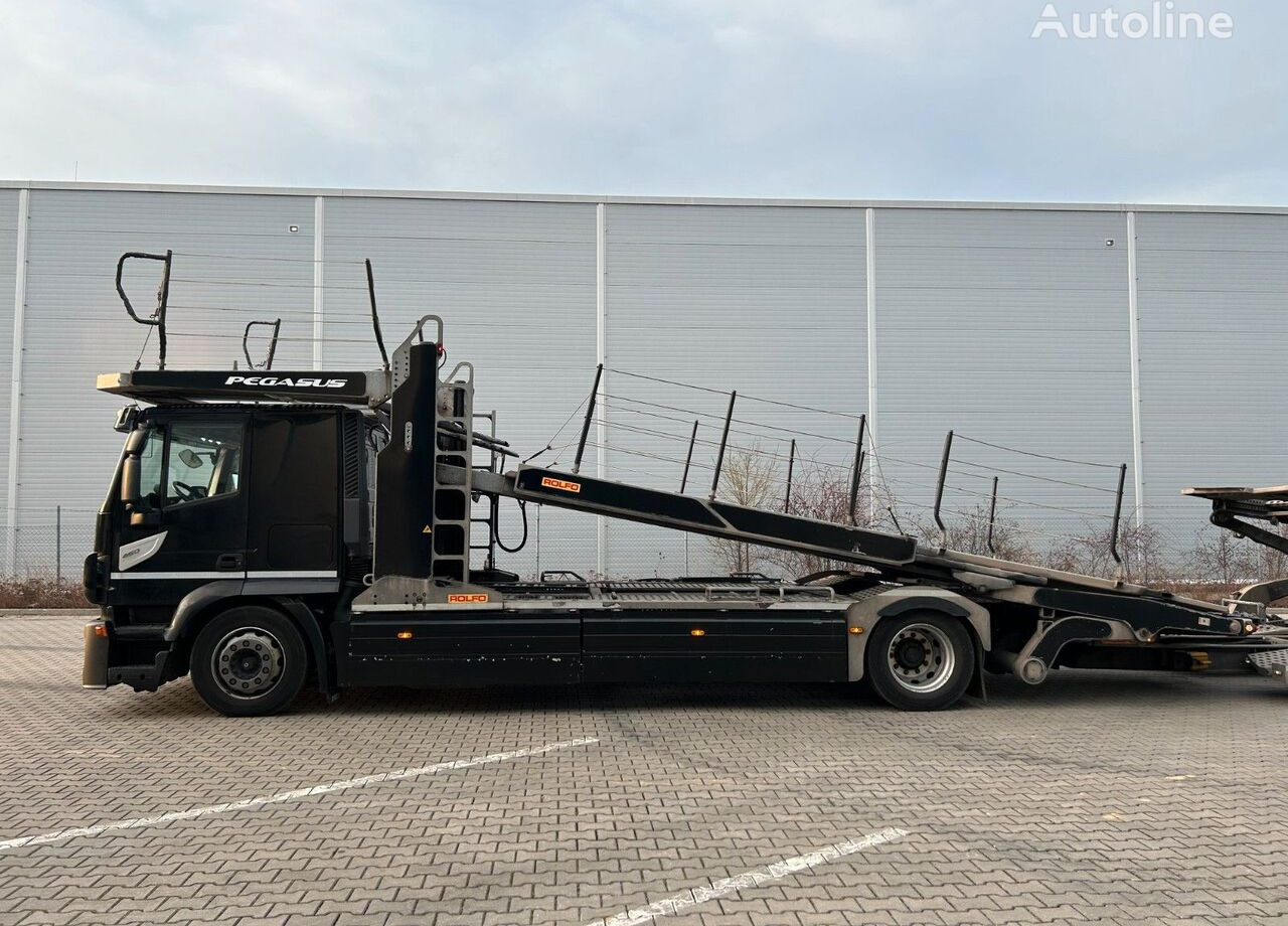 IVECO Stralis 460 + car transporter trailer - Biltransportbil lastbil: bild 2 IVECO Stralis 460 + car transporter trailer - Biltransportbil lastbil: bild 2