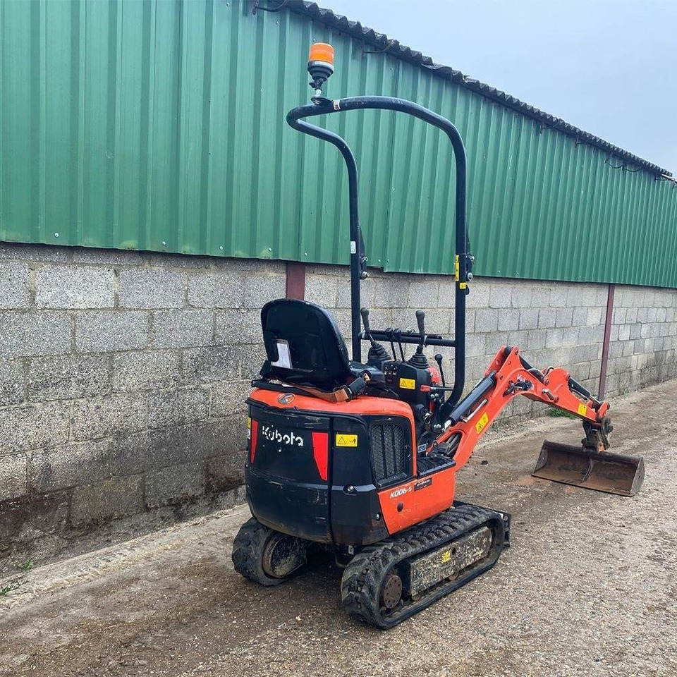 Minigrävmaskin Kubota K 008-5: bild 6