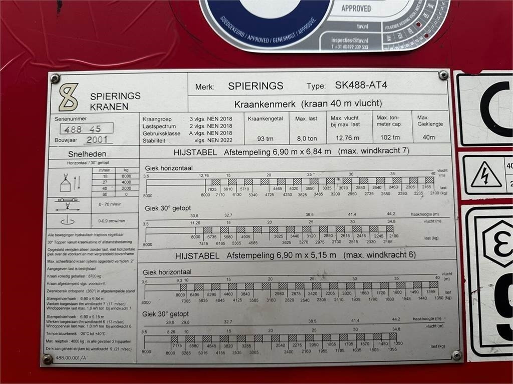 Spierings AT4 SK488 - 400V + diesel - Allterrängkran: bild 3 Spierings AT4 SK488 - 400V + diesel - Allterrängkran: bild 3