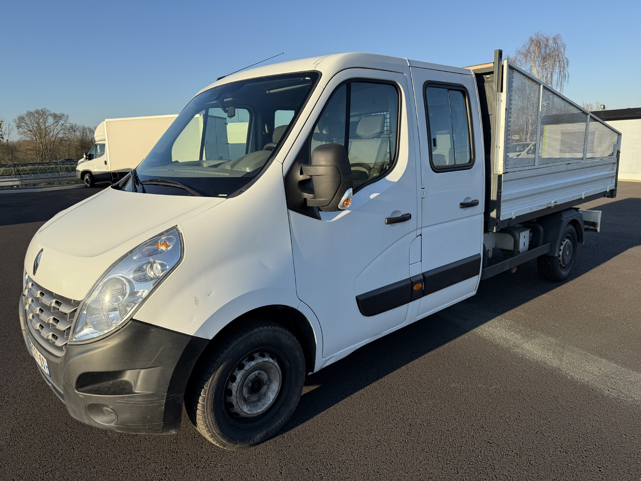 RENAULT MASTER 2.3DCI125 BENNE ACIER DOUBLE CABINE ROUE SIMPLE + REHAUSSE DE RIDELLE - Transportbil med tippflak: bild 5 RENAULT MASTER 2.3DCI125 BENNE ACIER DOUBLE CABINE ROUE SIMPLE + REHAUSSE DE RIDELLE - Transportbil med tippflak: bild 5