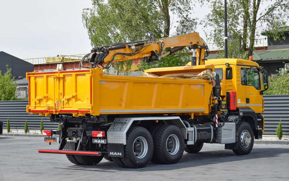 MAN TGS 26.400 / 6x4 / EURO 6 / UDT / HDS FASSI 165 / WYSUW x3 / ROTATOR / CHWYTAK / STEROWANIE RADIOWE / WZMOCNIONA RAMA / WYWROTKA / HYDROBURTA / AUTOMAT / 2017 / NOWE OPONY - 100% / NISKI PRZEBIEG - Tippbil lastbil: bild 5 MAN TGS 26.400 / 6x4 / EURO 6 / UDT / HDS FASSI 165 / WYSUW x3 / ROTATOR / CHWYTAK / STEROWANIE RADIOWE / WZMOCNIONA RAMA / WYWROTKA / HYDROBURTA / AUTOMAT / 2017 / NOWE OPONY - 100% / NISKI PRZEBIEG - Tippbil lastbil: bild 5