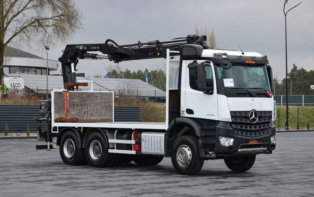 Mercedes-Benz AROCS 2636 / 6x4 / HIAB X-HIPRO 192 E-3 / WYSUW x3 / ROTATOR / STEROWANIE RADIOWE / UDT / PODPORY HYDRAULICZNE / AUTOMAT / KAMERA COFANIA / NISKI PRZEBIEG / SPROWADZONY - Flakbil, Kranbil: bild 3 Mercedes-Benz AROCS 2636 / 6x4 / HIAB X-HIPRO 192 E-3 / WYSUW x3 / ROTATOR / STEROWANIE RADIOWE / UDT / PODPORY HYDRAULICZNE / AUTOMAT / KAMERA COFANIA / NISKI PRZEBIEG / SPROWADZONY - Flakbil, Kranbil: bild 3