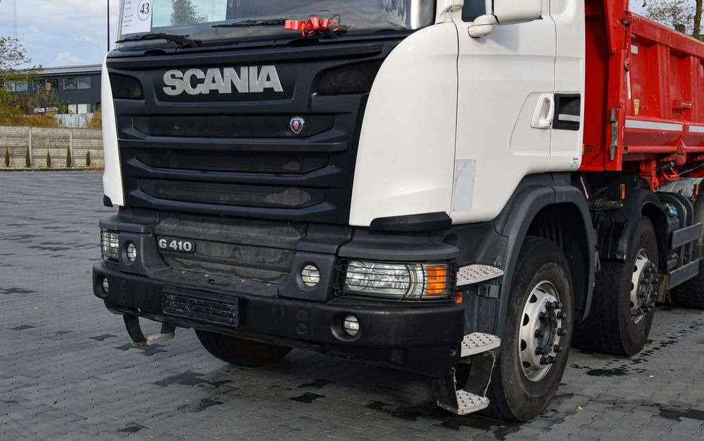 Tippbil lastbil Scania G410 / 8x4 / EURO 6 / WYWROTKA / MELLER KIPPER / HYDROBURTA / AUTOMAT / 2016 / SERWISOWANY / SPROWADZONY: bild 9 Tippbil lastbil Scania G410 / 8x4 / EURO 6 / WYWROTKA / MELLER KIPPER / HYDROBURTA / AUTOMAT / 2016 / SERWISOWANY / SPROWADZONY: bild 9