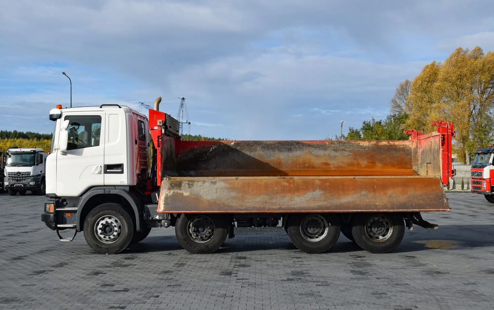 Tippbil lastbil Scania G410 / 8x4 / EURO 6 / WYWROTKA / MELLER KIPPER / HYDROBURTA / AUTOMAT / 2016 / SERWISOWANY / SPROWADZONY: bild 14 Tippbil lastbil Scania G410 / 8x4 / EURO 6 / WYWROTKA / MELLER KIPPER / HYDROBURTA / AUTOMAT / 2016 / SERWISOWANY / SPROWADZONY: bild 14