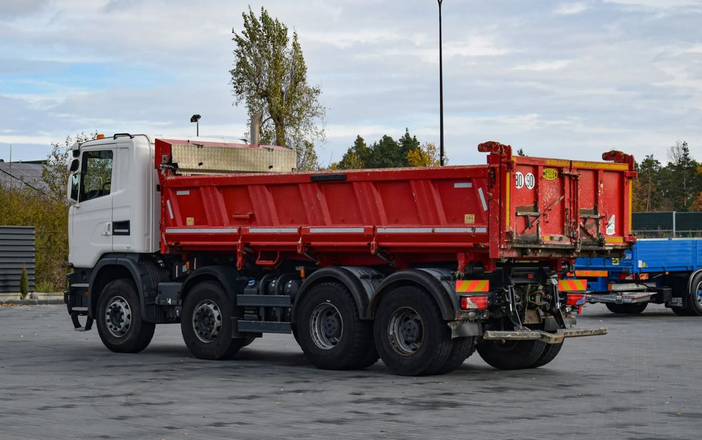 Tippbil lastbil Scania G410 / 8x4 / EURO 6 / WYWROTKA / MELLER KIPPER / HYDROBURTA / AUTOMAT / 2016 / SERWISOWANY / SPROWADZONY: bild 7 Tippbil lastbil Scania G410 / 8x4 / EURO 6 / WYWROTKA / MELLER KIPPER / HYDROBURTA / AUTOMAT / 2016 / SERWISOWANY / SPROWADZONY: bild 7