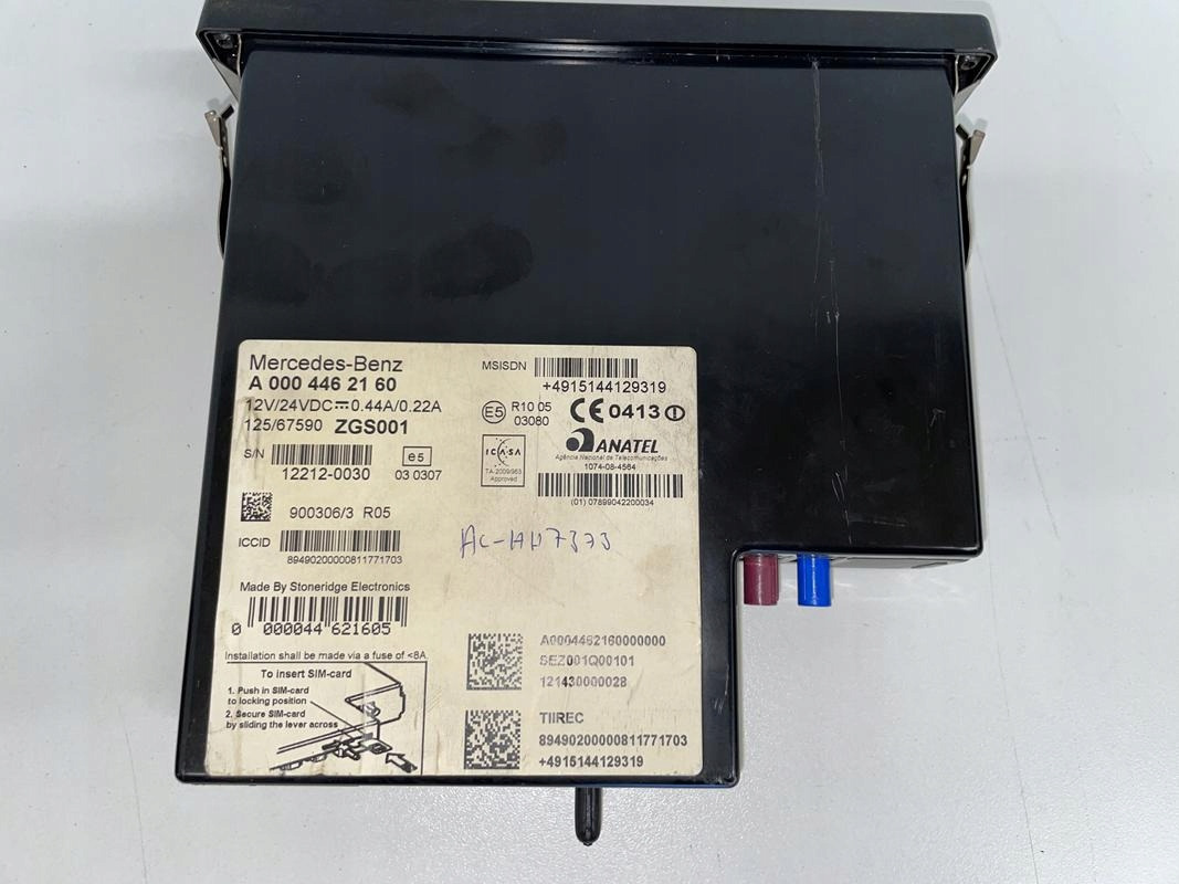 MERCEDES ACTROS FLEETBOARD TiiREC FLEET BOARD - Navigationssystem för Lastbil: bild 4 MERCEDES ACTROS FLEETBOARD TiiREC FLEET BOARD - Navigationssystem för Lastbil: bild 4