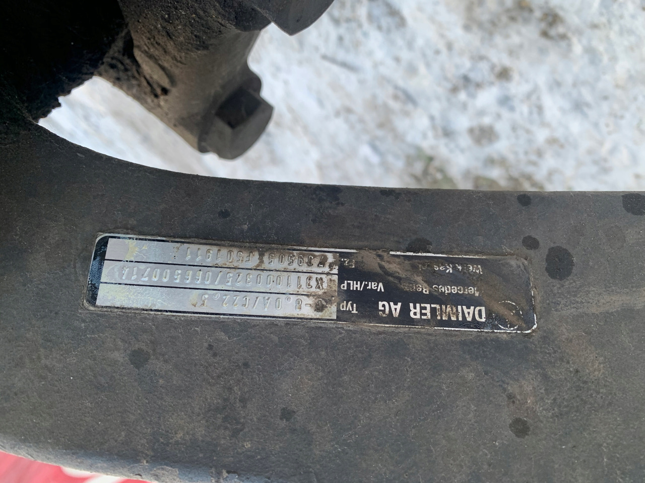 OŚ PRZEDNIA MERCEDES ACTROS MP4 ANTOS F-8.0/C22.5 - Framaxel för Lastbil: bild 2 OŚ PRZEDNIA MERCEDES ACTROS MP4 ANTOS F-8.0/C22.5 - Framaxel för Lastbil: bild 2