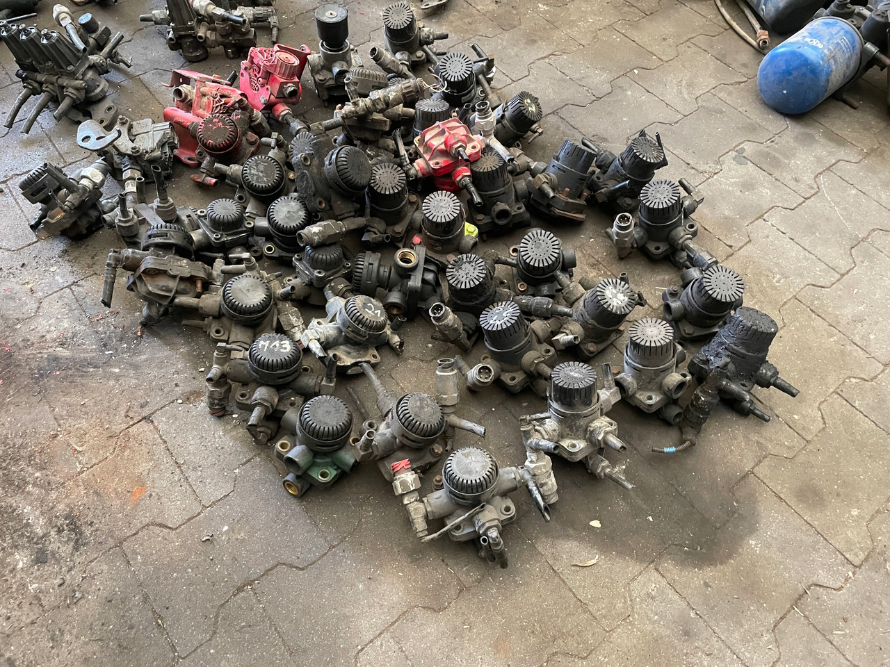 Bromsventil för Lastbil ZAWÓR HAMULCA RĘCZNEGO WABCO MAN TGX TGA TGS 81521166075: bild 7