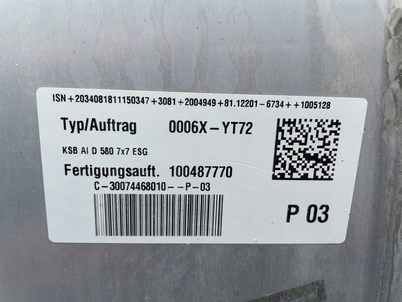 Bränsletank för Lastbil ZBIORNIK PALIWA MAN TGX TGS 580L 81122016934: bild 6 Bränsletank för Lastbil ZBIORNIK PALIWA MAN TGX TGS 580L 81122016934: bild 6