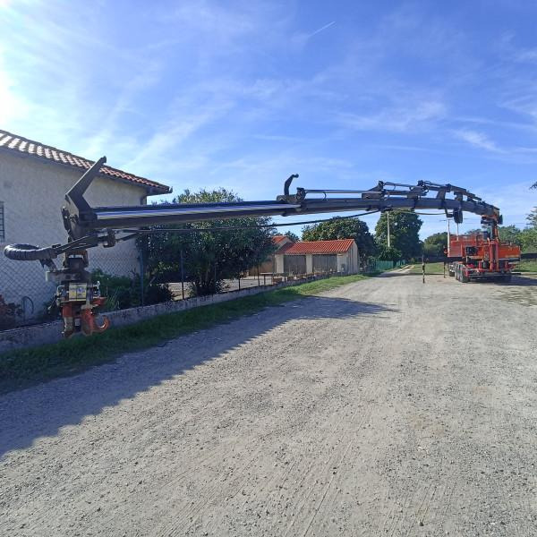 Scania P 410 - Flakbil, Kranbil: bild 5 Scania P 410 - Flakbil, Kranbil: bild 5