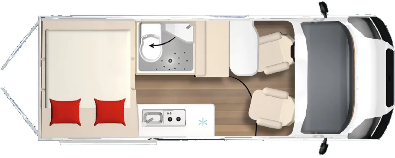 Bürstner B66 C 600 B 66 Voll ausgestattet - Campingbil: bild 2 Bürstner B66 C 600 B 66 Voll ausgestattet - Campingbil: bild 2