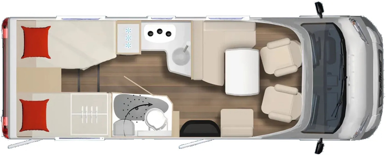 Bürstner B66 TD 690 G B 66 TD 690 Voll ausgestattet - Halvintegrerad husbil: bild 2 Bürstner B66 TD 690 G B 66 TD 690 Voll ausgestattet - Halvintegrerad husbil: bild 2