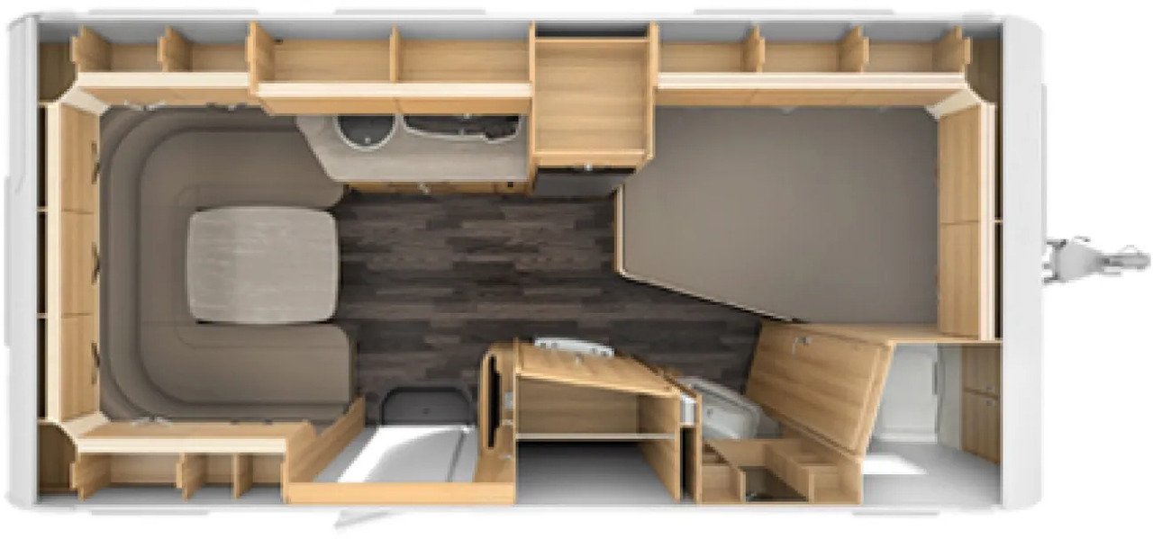 Tabbert Rossini 480 TD 2,3 Dusche, ATC, Vorzelt - Husvagn: bild 2 Tabbert Rossini 480 TD 2,3 Dusche, ATC, Vorzelt - Husvagn: bild 2