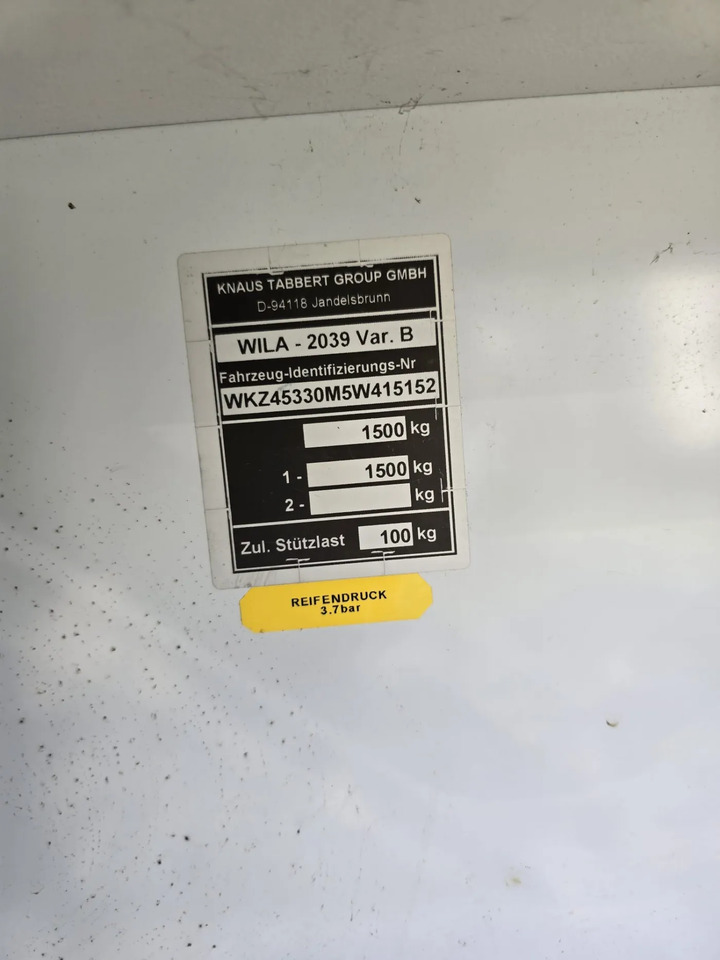 Husvagn Wohnwagen Wilk S5 451 HTD: bild 9 Husvagn Wohnwagen Wilk S5 451 HTD: bild 9