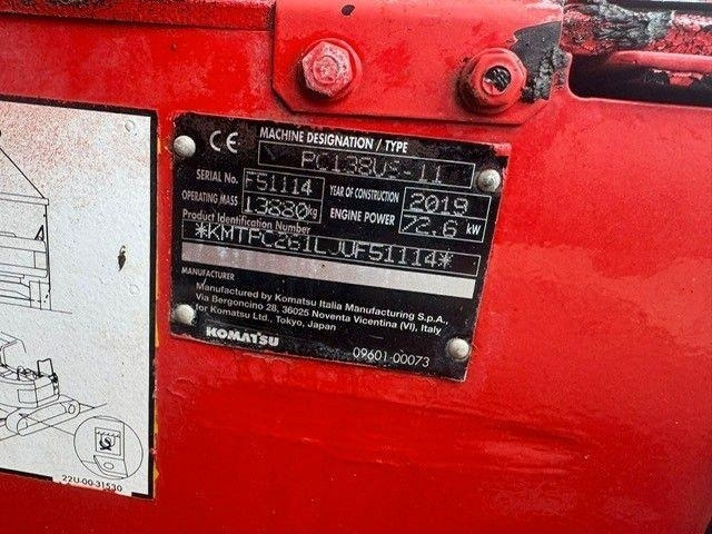 Komatsu 138US-11 - Bandgrävare: bild 5 Komatsu 138US-11 - Bandgrävare: bild 5