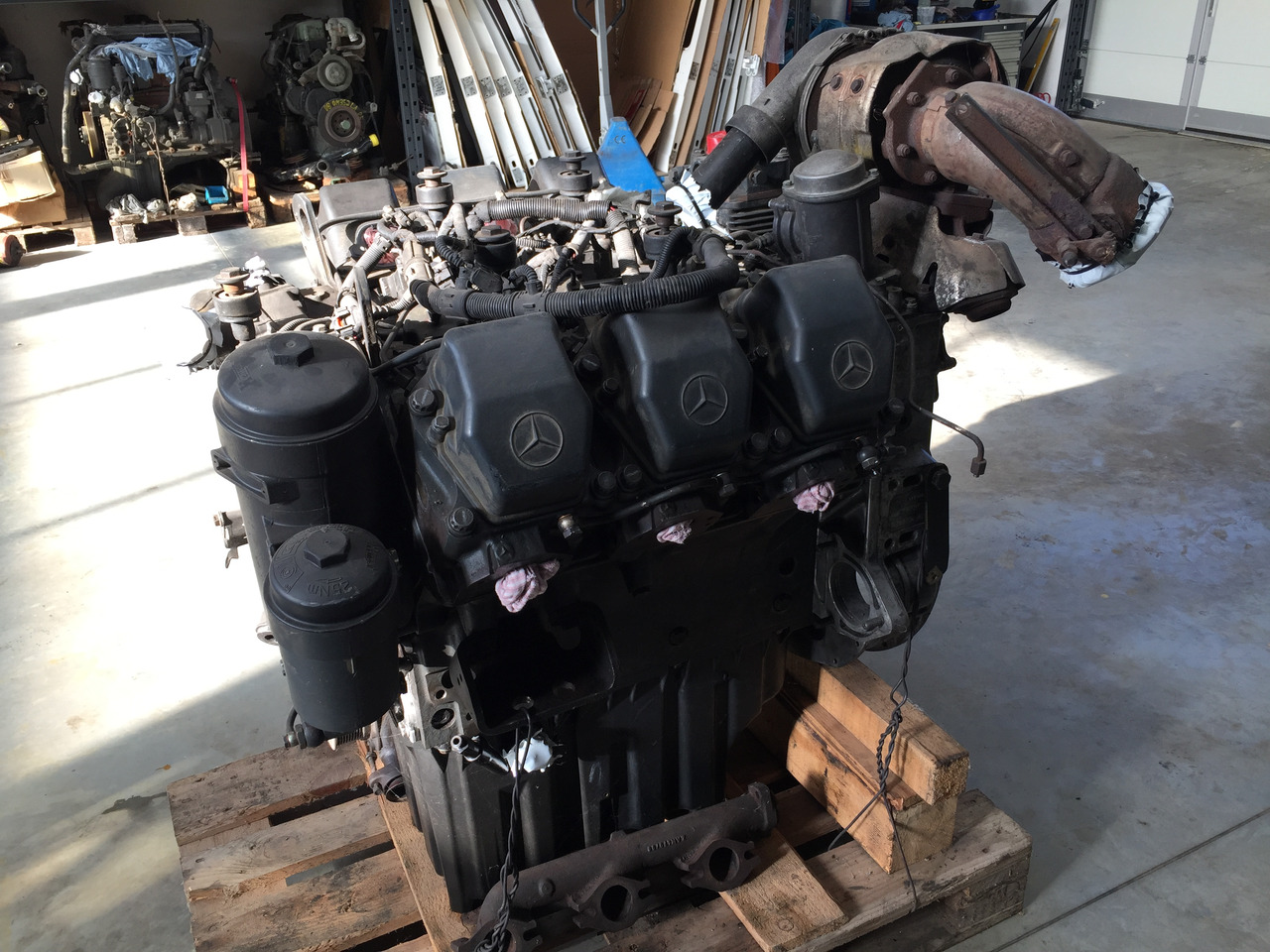 Motor för Lastbil Gebrauchter Motor MB Actros 1843, OM 501 LA, Euro 3: bild 8 Motor för Lastbil Gebrauchter Motor MB Actros 1843, OM 501 LA, Euro 3: bild 8