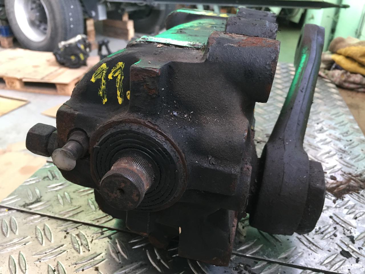 Styrväxel för Lastbil Gebrauchtes Lenkgetriebe MAN F 90, 18.232, Artikel - Nr.: 81.9999 - 9999: bild 9