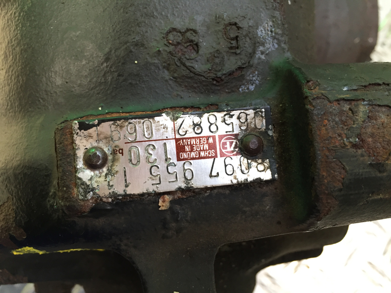 Styrväxel för Lastbil Gebrauchtes Lenkgetriebe MAN F 90, 18.232, Artikel - Nr.: 81.9999 - 9999: bild 11