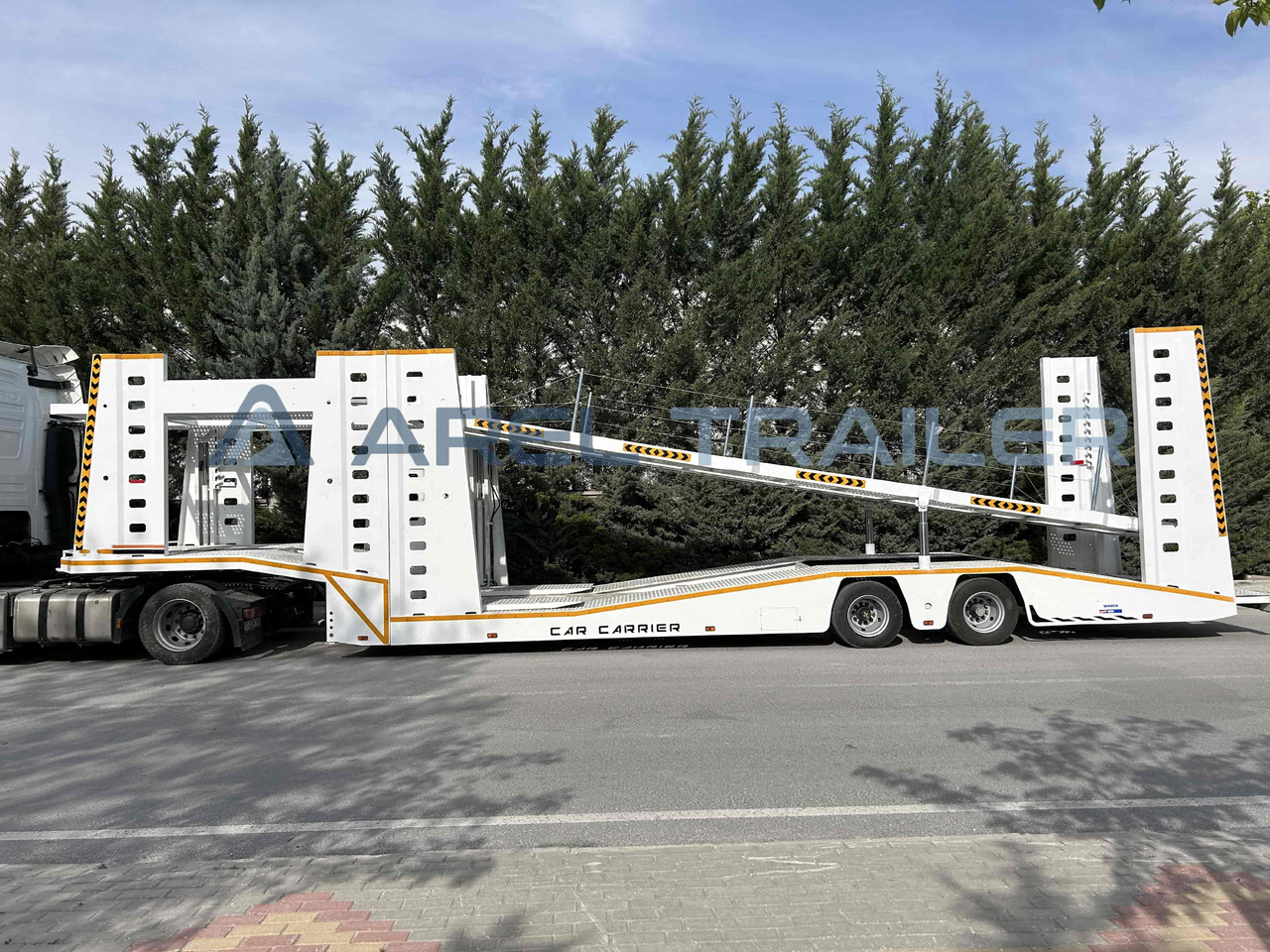 AREL TRAILER CAR TRANSPORT CAR CARRIER TRAILER - Biltransportbil semitrailer: bild 3 AREL TRAILER CAR TRANSPORT CAR CARRIER TRAILER - Biltransportbil semitrailer: bild 3