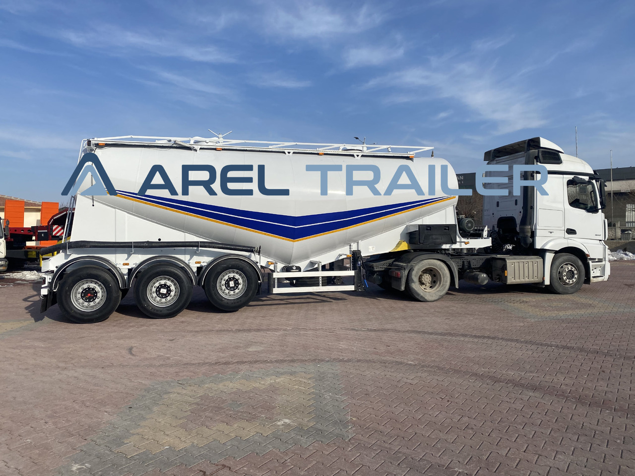 AREL TRAILER CEMENT SILO BULK TRAILER - Bulktrailer: bild 1 AREL TRAILER CEMENT SILO BULK TRAILER - Bulktrailer: bild 1