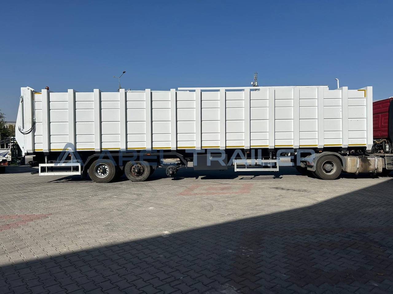AREL TRAILER GARBAGE WASTE TRANSFER TRAILER - Semitrailer: bild 2 AREL TRAILER GARBAGE WASTE TRANSFER TRAILER - Semitrailer: bild 2