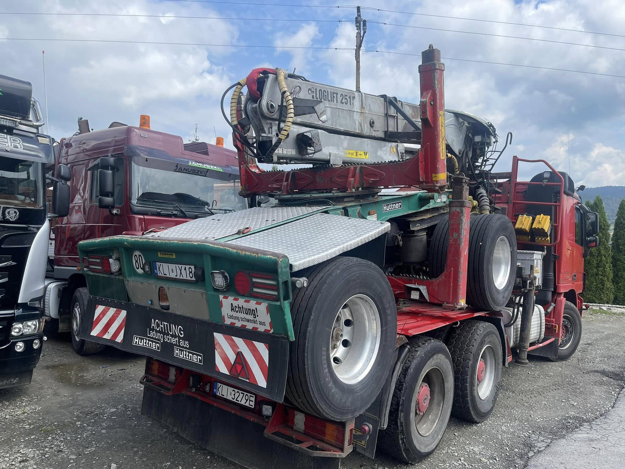 HUTTNER - Timmerbil, Kranbil: bild 4 HUTTNER - Timmerbil, Kranbil: bild 4