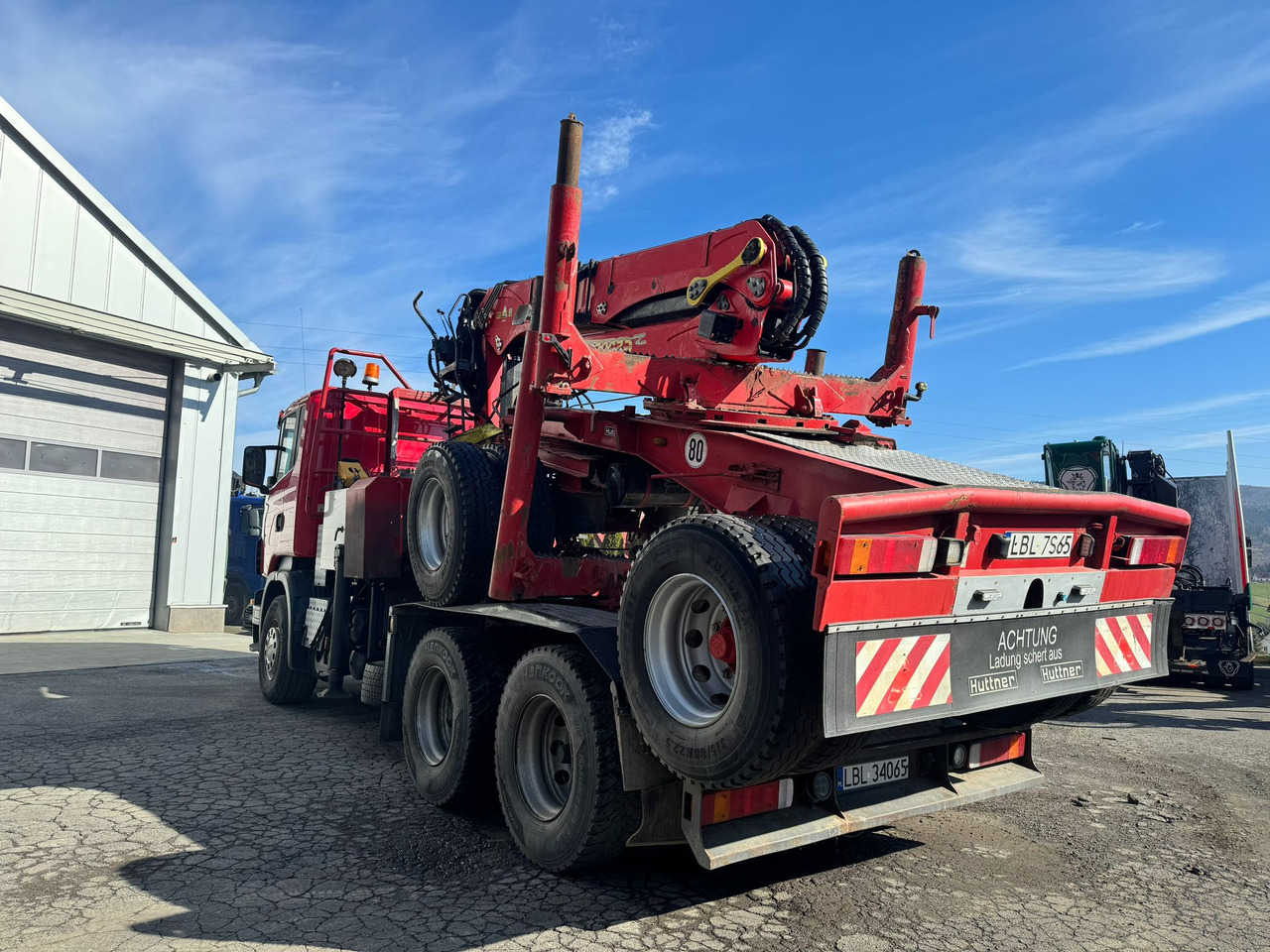 SCANIA R500 - Timmerbil, Kranbil: bild 4 SCANIA R500 - Timmerbil, Kranbil: bild 4