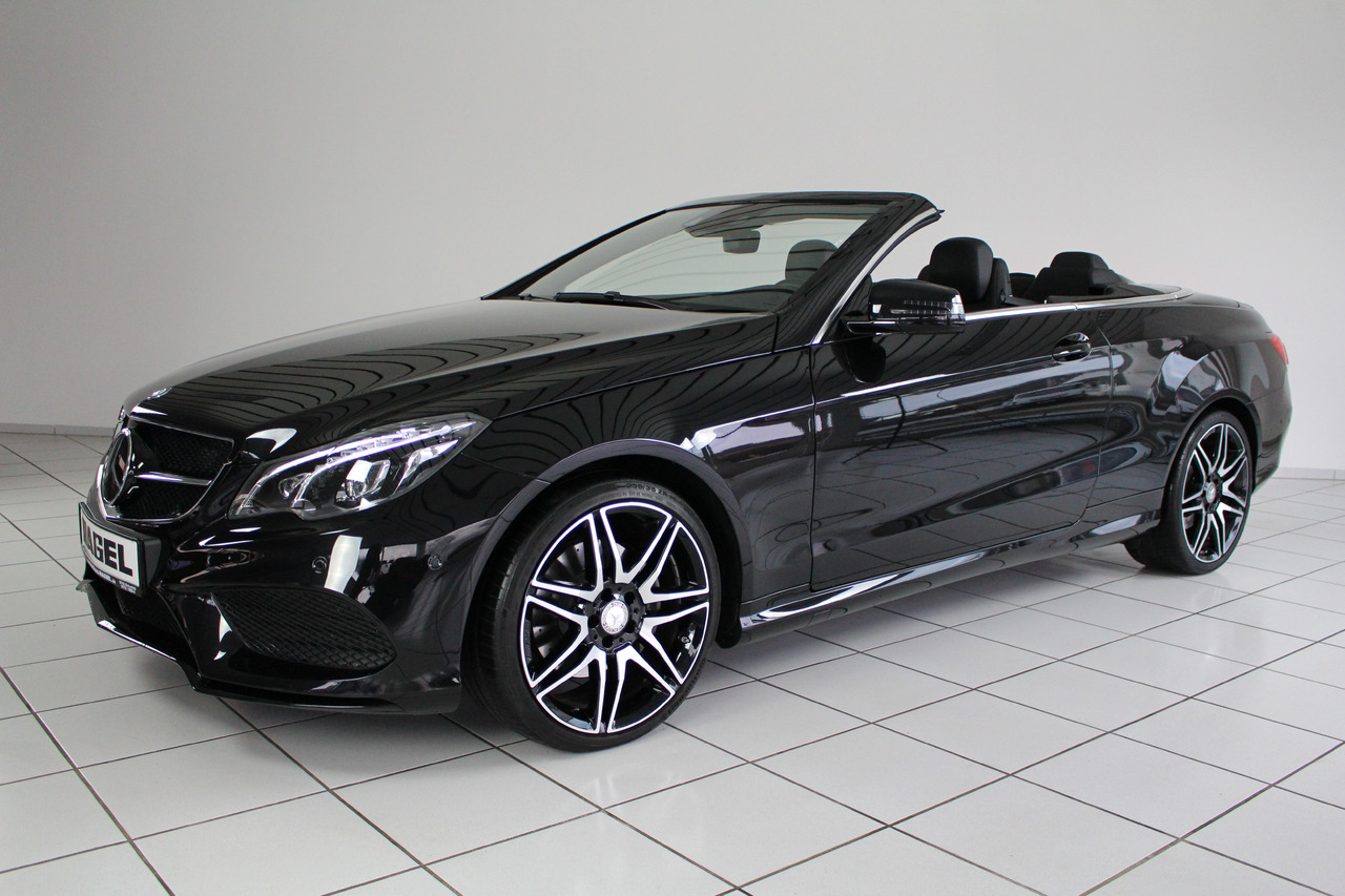 Mercedes-Benz E 350 Cabrio BlueTec /d 9G-TRONIC Night - Cabriolet: bild 1 Mercedes-Benz E 350 Cabrio BlueTec /d 9G-TRONIC Night - Cabriolet: bild 1