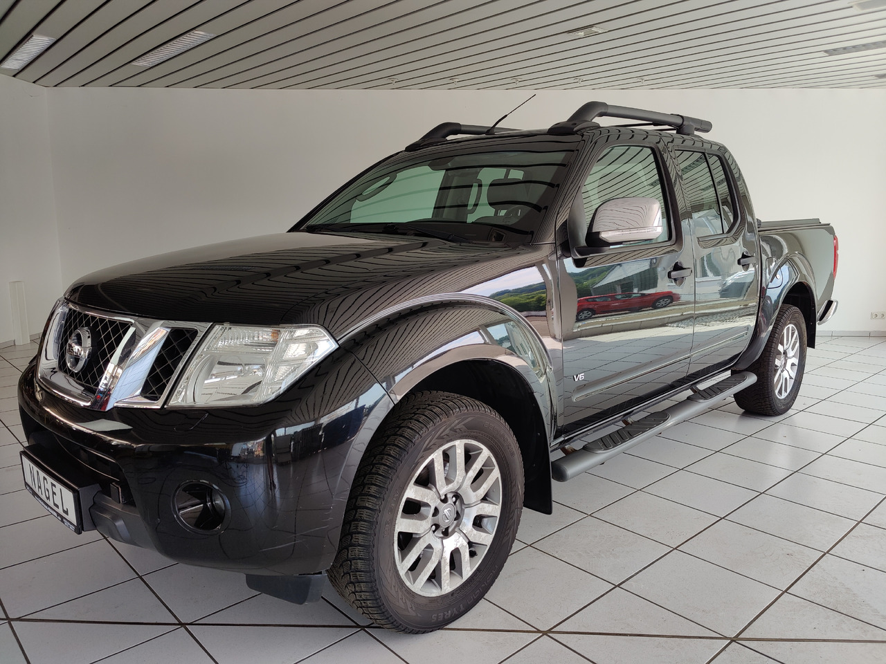 Nissan Navara Pickup (D40M)(05.2005->) Double Cab LE V6 4X4 Navi Kam Leder SHZ AHK - Pickup: bild 1 Nissan Navara Pickup (D40M)(05.2005->) Double Cab LE V6 4X4 Navi Kam Leder SHZ AHK - Pickup: bild 1