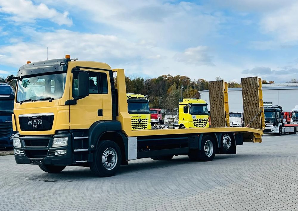 MAN TGS / 6x2/ LAWETA / PLATFORMA / NAJAZDY HYDRAULICZNE / WYCIĄGARKA / oś skrętna i podnoszona - Bärgningsbil: bild 5 MAN TGS / 6x2/ LAWETA / PLATFORMA / NAJAZDY HYDRAULICZNE / WYCIĄGARKA / oś skrętna i podnoszona - Bärgningsbil: bild 5