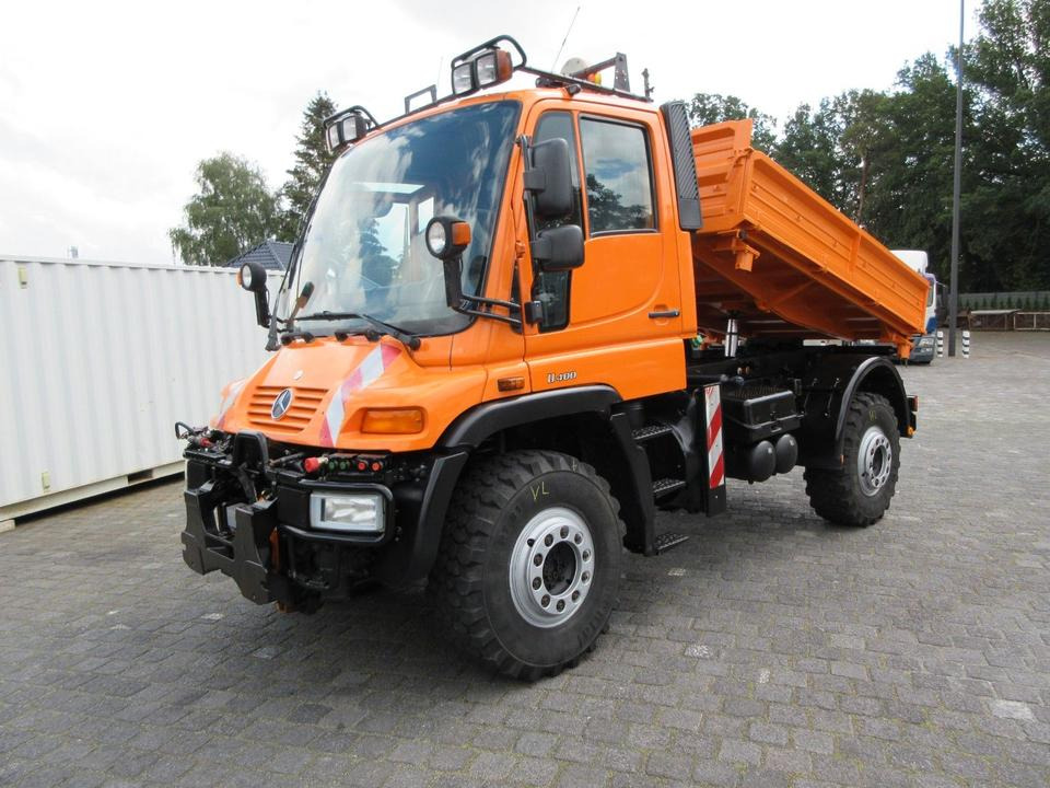 Unimog U 400, DSK., Langer Radstand, Klima - Tippbil lastbil: bild 1 Unimog U 400, DSK., Langer Radstand, Klima - Tippbil lastbil: bild 1